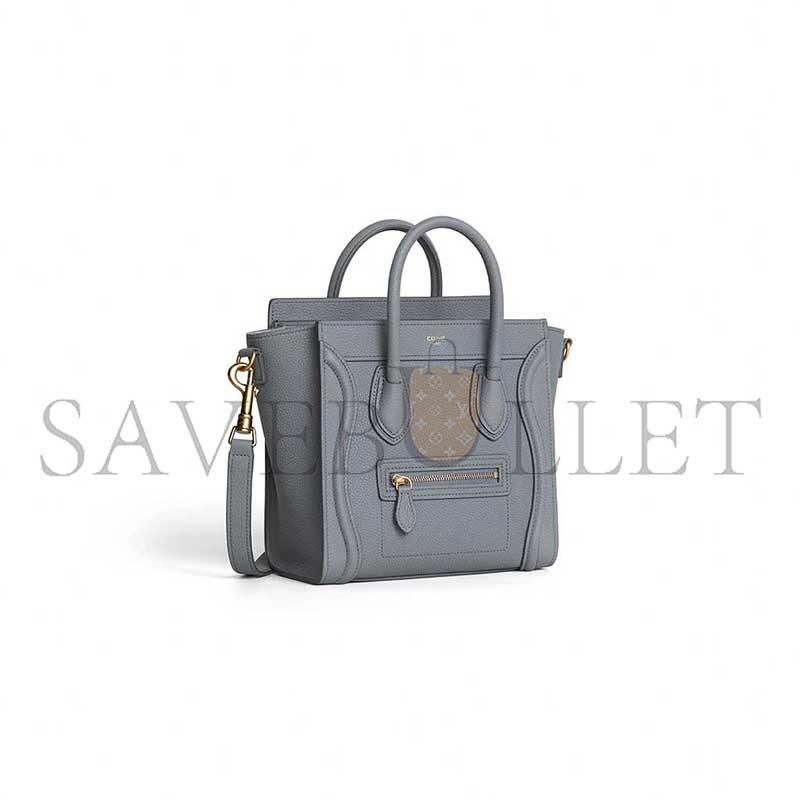 CELINE NANO LUGGAGE BAG 189243 (20*19*9cm)